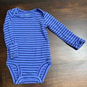 🤩5 for 25! 🤩 Long Sleeve Striped Blue Shirt